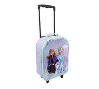 Undercover - Licensed Children's Trolley - Spacious Main Compartment - Ideal Travel Companion - Adjustable and fixable Telescopic Pole, Multicoloured, 38 x 27 x 13,50 cm, Frozen