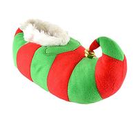 undercover lingerie Adults Novelty Christmas Slippers FT0689 Elf 5-6