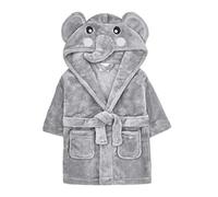 undercover lingerie Baby Elephant Fleece Robe 18C511 Grey 6/12 Months