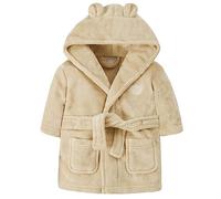 undercover lingerie Baby Teddy Fleece Robe 18C802 Toffee 0-6 Months