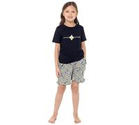 undercover lingerie Girls Bee Short Pyjamas LN016 Black/Grey 13 Years