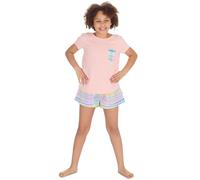 undercover lingerie Girls Pastel Check Short Pyjamas 15C630 Pink Top 11-12 Years