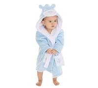 undercover lingerie Kids Teddy Fleece Robe 18C826 Sky Blue 2-3 Years