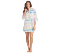 undercover lingerie Ladies Boyfriend Nightshirt 34B1976 Lilac Check XL