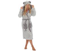 undercover lingerie Ladies Panda Dressing Gown 34B1830 Grey Small