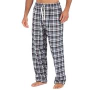 undercover lingerie Mens Flannel Lounge Pants 31B2221 Black Check Large