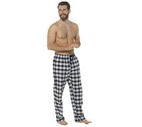 undercover lingerie Mens Foxbury Pyjama Bottoms HT242 Navy Check L