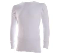 Undercover Mens 2pk Long Sleeve Thermal Vest White Medium