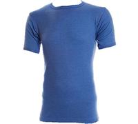 Undercover Mens 2pk Short Sleeve Thermal Vest Blue Small