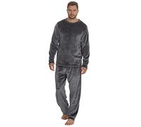 Undercover Mens Cargo Bay Polished Fleece Lounge Set 31B1502 Grey Small