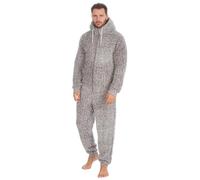 Undercover Mens Cargo Bay Sherpa Onesie 31B1491 Grey L-XL