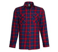Undercover Mens Check Shirt HT144 Red Large