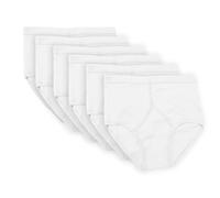 Undercover Mens Interlock 100% Cotton Y Fronts Briefs Underwear Blue or White Small-5XL (6 Pack)