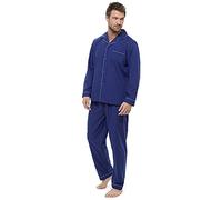 Undercover Mens Traditional Button Pyjamas HT325/MN83 Navy L