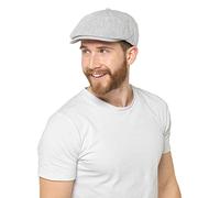 Undercover Mens Tweed Flat Cap GL823 Grey M/L