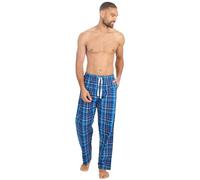 Undercover Mens Woven Check Lounge Pants 31B1906 Blue/Teal Large