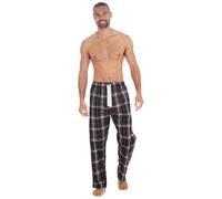 Undercover Mens Woven Check Lounge Pants 31B2207 Black Check Large
