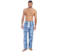 Undercover Mens Woven Check Lounge Pants 31B2208 Blue Check XL