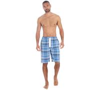 Undercover Mens Woven Check Lounge Shorts 31B2211 Blue Check XL
