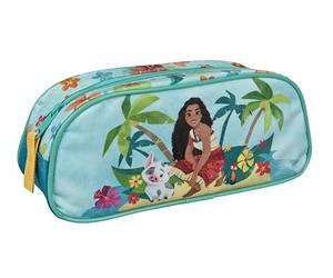 Undercover MOANA 2PCS Kids Pencil Case 22x9.5x9cm Tropical Pencil Case 50g