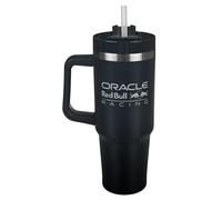 Undercover - Oracle Red Bull Racing Vacuum Cup with Straw - Capacity 980ml - Stainless Steel Cup with Handle - BPA Free