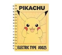 Undercover - Pokémon Spiral Notebook with 3D Pikachu Effect - Spiral Notebook for Notes, School and Creative Ideas - Ideal for School, Leisure and Pokémon Fans