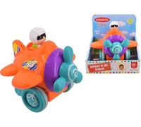 Undercover Press n Go Plane - Toddler Push & Zoom Toy for Ages 12+ Months