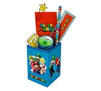 Undercover Super Mario 7-Piece Desk Set, Pen Tray, Children's Gift