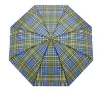 Undercover Tartan Print Supermini Umbrella UU0411 Blue