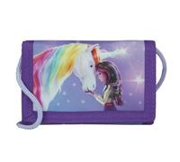 Undercover Unicorn Kids Purse 9 x 2 x 13 cm Neck Pouch with Cord Purple