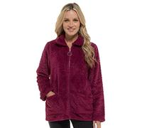 Undercover Waffle Fleece Zip Bed Jacket LN1693 Raspberry 10-12