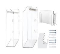 Underdesk Laptop Shelf Acrylic Transparent Universal Scratch-Resistant | Under-desk tray for study selfies photos RVs daily travel work game consoles tablets indoor