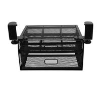 UnderDesk Metal nizer with Der Basket & Clamp ToolFree Assembly Black Cabment for OfficeHome Desk SpaceSaving Sto for Work Supplies