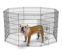 UNDERDOG 8 Panel Playpen Suitable for Dogs/Puppies/Cats & Rabbits fold