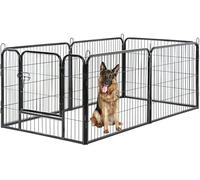 UNDERDOG Extra Heavy Duty Puppy Play Pen 6 x Panel Playpen Indoor/Outdoor Dog Puppy Whelping Pen Pens (SMALL)