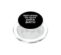 Underdog Refusing To Quit Since Birth Grit Perseverance PopSockets PopGrip for MagSafe
