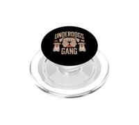 Underdogs Gang Dog Lover for Proud Pet Dad Mom PopSockets PopGrip for MagSafe