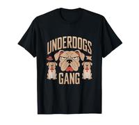 Underdogs Gang Dog Lover for Proud Pet Dad Mom T-Shirt