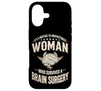 Underestimate A Woman Who Survived Brain Surgery Case for iPhone 17