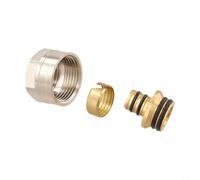Underfloor Heating Copper Adapter 16x2.0 20x2.0 mm - High Flow Manifold Joint for Hydronic Radiant Floors(16X2.0)