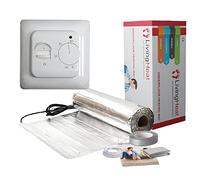 Underfloor Heating Kit for Under Laminate & Wood Floors, Electric 150w /m² with M1 Manual Thermostat, 1/m²