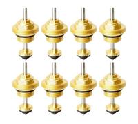 Underfloor Heating Manifold, Pack of 8 Return Bolts Valve Core, Valve Insert for Underfloor Heating, Return Pin Valve Insert, Reliable Valve Insert for Underfloor Heating