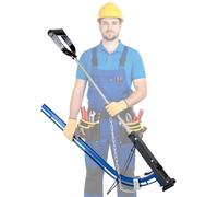 Underfloor Heating Pipe Clip Tacker Gun with Staples, Portable Repair Tool for Fixing Pipes