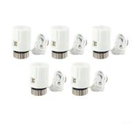 Underfloor Heating Radiator Valve,5 Pcs Waterproof Underfloor Heating Electric Actuator 230V For Effectively Adjust Water Flow(Normally Open)