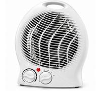 Underfoot 2000W 2Kw Portable Fan Heater Electric Heater Thermostat Tip-Over Safety