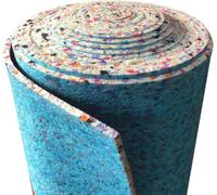 Underfoot Carpet Underlay Soft 10mm Thick 15M² Roll Cushioned Pu Foam Noise Reducing Thermal Insulation Carpet Underlay