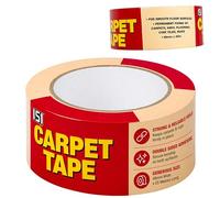 Underfoot Double Sided Extra Strong Carpet Tape for Rugs, Carpets, Vinyl Flooring, Residue-Free Adhesive Tape, Rug Tape for Carpet to Floor and Rug to Carpet (48mm x 25m)