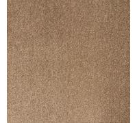 Underfoot Felt Backed Carpet 7mm Twist Pile Soft Bedroom Lounge Stairs Carpet (Biscuit)