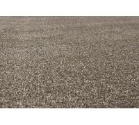 Underfoot Felt-Backed Carpet - Durable Twist Pile Carpet Bleach-Cleanable & Stain-Resistant | Easy Fit DIY Friendly Carpets (Grey, 4m x 1m)