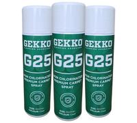 Underfoot Gekko Carpet Spray Adhesive 3X500Ml Non-Chlorinated, Low Odour, Fast Drying Clear Adhesive For Carpets